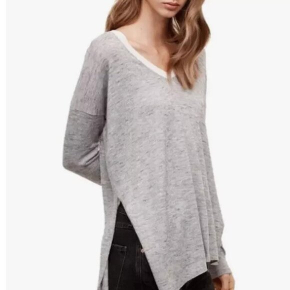 Wilfred Aritzia Sherbrooke Sweater Asymmetrical Side Slits - Picture 8 of 8